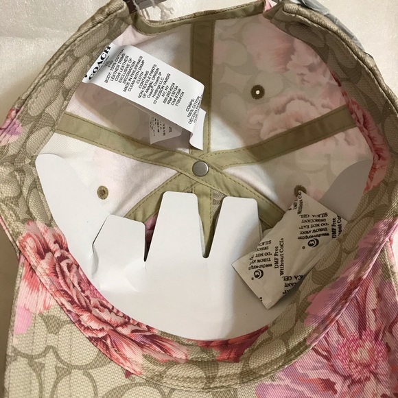 Coach Hat With Signature Kaffe Fassett Print - Picture 5 of 7